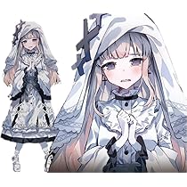 Amazon.co.jp: [fenglei] 「魔法少女ノ魔女裁判」 氷上メルル
